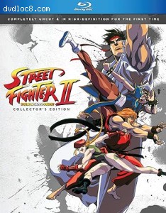 Street Fighter II: The Animated Movie (Collector's Edition) [Blu-Ray] Cover