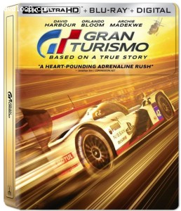 Gran Turismo (Best Buy Exclusive SteelBook) [4K Ultra HD + Blu-ray + Digital] Cover