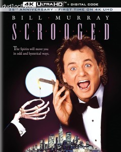 Cover Image for 'Scrooged [35th Anniversary Edition / 4K Ultra HD + Digital]'