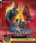 Cover Image for 'WandaVision: The Complete Series (Collector's Edition SteelBook) [4K Ultra HD]'