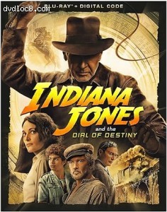 Indiana Jones and the Dial of Destiny [Blu-ray + Digital] Cover