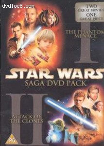 Star Wars Episode 1 and 2 Saga Pack Cover