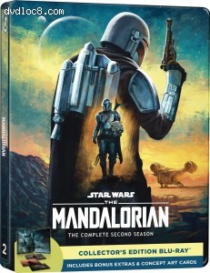 Mandalorian: The Complete Second Season (Collector's Edition SteelBook) [Blu-ray] Cover