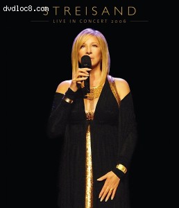 Streisand: Live in Concert 2006 [Blu-ray] Cover