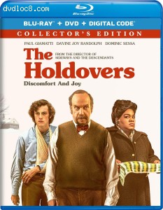 Cover Image for 'Holdovers, The (Collector's Edition) [Blu-ray + DVD + Digital]'
