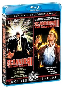 Scanners II: The New Order / Scanners III: The Takeover (Double Feature) [Blu-Ray + DVD] Cover