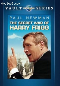 Secret War of Harry Frigg, The Cover