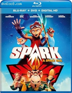 Spark: A Space Tail [Blu-Ray + DVD + Digital] Cover