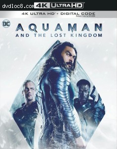 Cover Image for 'Aquaman and The Lost Kingdom [4K Ultra HD + Digital 4K]'