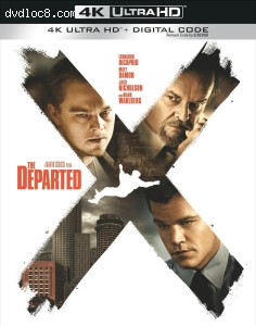 Departed, The [Blu-ray] (4K Ultra HD + Digital 4K) Cover