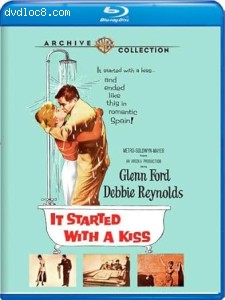 It Started with a Kiss [Blu-Ray] Cover