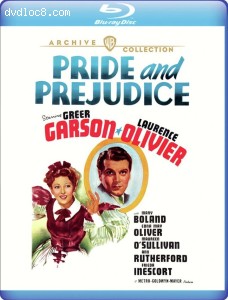 Pride and Prejudice [Blu-Ray] Cover