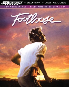 Footloose (40th Anniversary Edition) [4K Ultra HD + Blu-ray + Digital] Cover