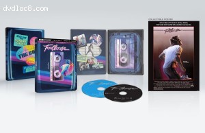 Cover Image for 'Footloose (40th Anniversary Edition SteelBookc) [4K Ultra HD + Blu-ray + Digital]'