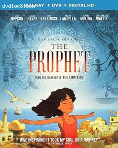 Kahlil Gibran’s The Prophet [Blu-Ray + DVD + Digital] Cover
