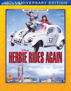 Herbie Rides Again (40th Anniversary Edition) [Blu-Ray] Cover