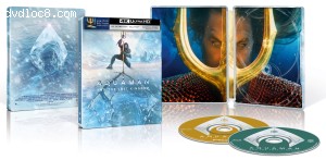 Aquaman and The Lost Kingdom (Wal-Mart Exclusive SteelBook) [4K Ultra HD + Blu-ray + Digital 4K] Cover