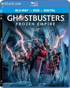 Ghostbusters: Frozen Empire [Blu-ray + DVD + Digital] Cover