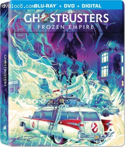 Ghostbusters: Frozen Empire (Wal-Mart Exclusive/SteelBook) [Blu-ray + DVD + Digital HD] Cover