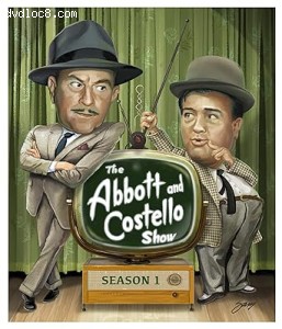 Abbott and Costello Show: Season 1, The [Blu-Ray] Cover