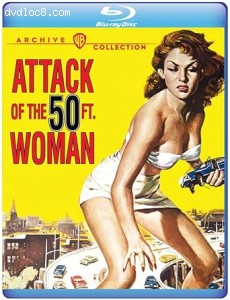 Attack Of The 50 Ft. Woman [Blu-Ray] Cover