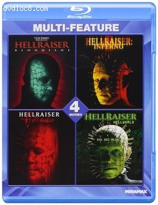 Hellraiser Series: Multi-Feature [Blu-Ray] Cover