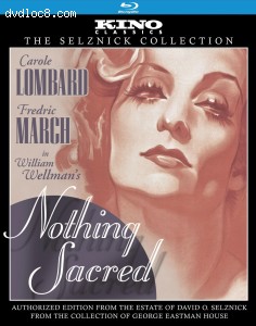 Nothing Sacred (Kino Classics) (The Selznick Collection) [Blu-Ray] Cover