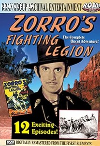 Zorro's Fighting Legion: The Complete Uncut Adventures Cover