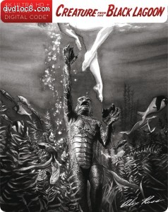 Creature From The Black Lagoon, The (Walmart Exclusive SteelBook) [4K Ultra HD + Blu-ray 3D + Blu-ray + Digital 4K] Cover