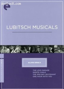 Eclipse Series 8: Lubitsch Musicals (The Love Parade / The Smiling Lieutenant / One Hour with You / Monte Carlo) (The Criterion Collection) Cover