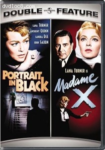 Portrait in Black / Madame X (Universal Double Feature) Cover