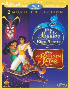 Return of Jafar, The / Aladdin and the King of Thieves (3-Disc Special Edition) [Blu-Ray + DVD + Digital] Cover