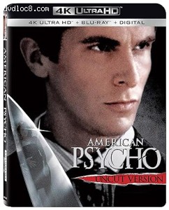 American Psycho (Uncut Version) [4K Ultra HD + Blu-Ray + Digital] Cover