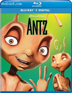 Antz [Blu-Ray + Digital] Cover