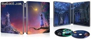 Wish (Wal-Mart Exclusive SteelBook) [4K Ultra HD + Blu-ray + Digital 4K] Cover