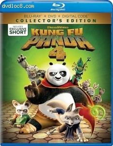 Kung Fu Panda 4 (Collector's Edition) [Blu-ray + DVD + Digital] Cover