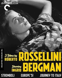 3 Films by Roberto Rossellini Starring Ingrid Bergman (Stromboli / Europe '51 / Journey to Italy) (The Criterion Collection) [Blu-Ray] Cover