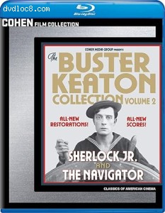 Buster Keaton Collection: Volume 2, The (Sherlock Jr. / The Navigator) [Blu-Ray] Cover