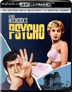 Psycho [4K Ultra HD + Blu-Ray + Digital] Cover