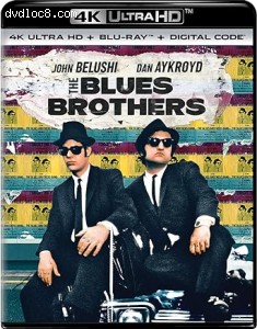 Blues Brothers, The (40th Anniversary Edition) [4K Ultra HD + Blu-Ray + Digital] Cover