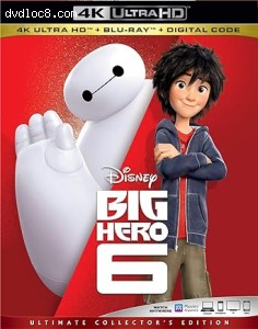 Big Hero 6 (Ultimate Collector's Edition) [4K Ultra HD + Blu-Ray + Digital] Cover