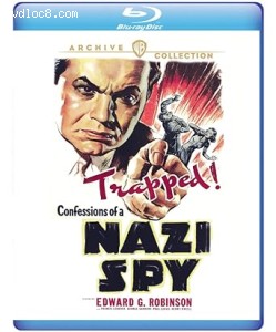 Confessions of a Nazi Spy [Blu-Ray] Cover