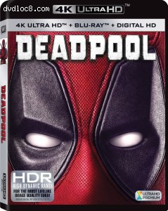 Deadpool [4K Ultra HD + Blu-Ray + Digital] Cover