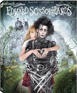 Edward Scissorhands (25th Anniversary Edition) [Blu-Ray + Digital] Cover