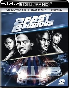 2 Fast 2 Furious [4K Ultra HD + Blu-Ray + Digital] Cover