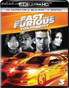 Fast and the Furious: Tokyo Drift, The [4K Ultra HD + Blu-Ray + Digital] Cover