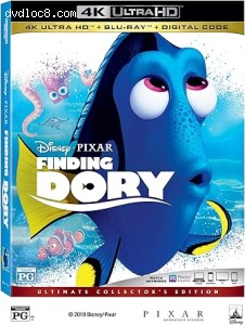 Finding Dory (Ultimate Collector's Edition) [4K Ultra HD + Blu-Ray + Digital] Cover