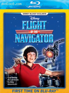 Flight of the Navigator [Blu-Ray] Cover