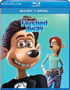 Flushed Away [Blu-Ray + Digital] Cover