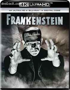 Frankenstein [4K Ultra HD + Blu-Ray + Digital] Cover